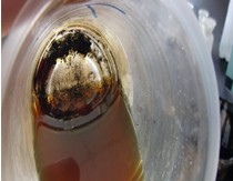 導(dǎo)熱油結(jié)焦積碳油樣