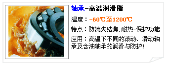 合軒軸承高溫潤(rùn)滑脂