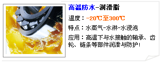 合軒高溫防水潤(rùn)滑脂