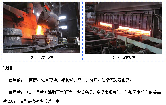 800度高溫潤(rùn)滑脂黃油案例